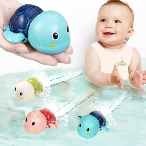 Brinquedos de banho para bebês - Tartaruga / Baleia / Sapo / Carangueijo / Pato / Pinguim
